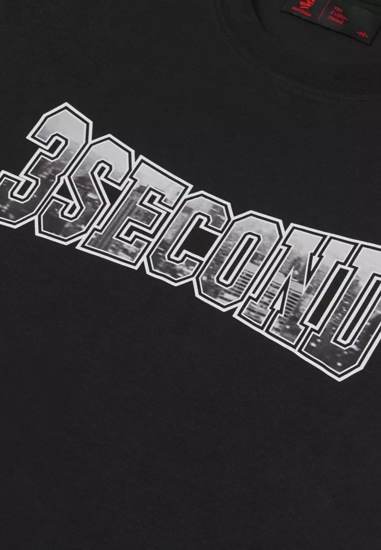 3Second Men's T-Shirt Short Sleeve Regular Fit 330324