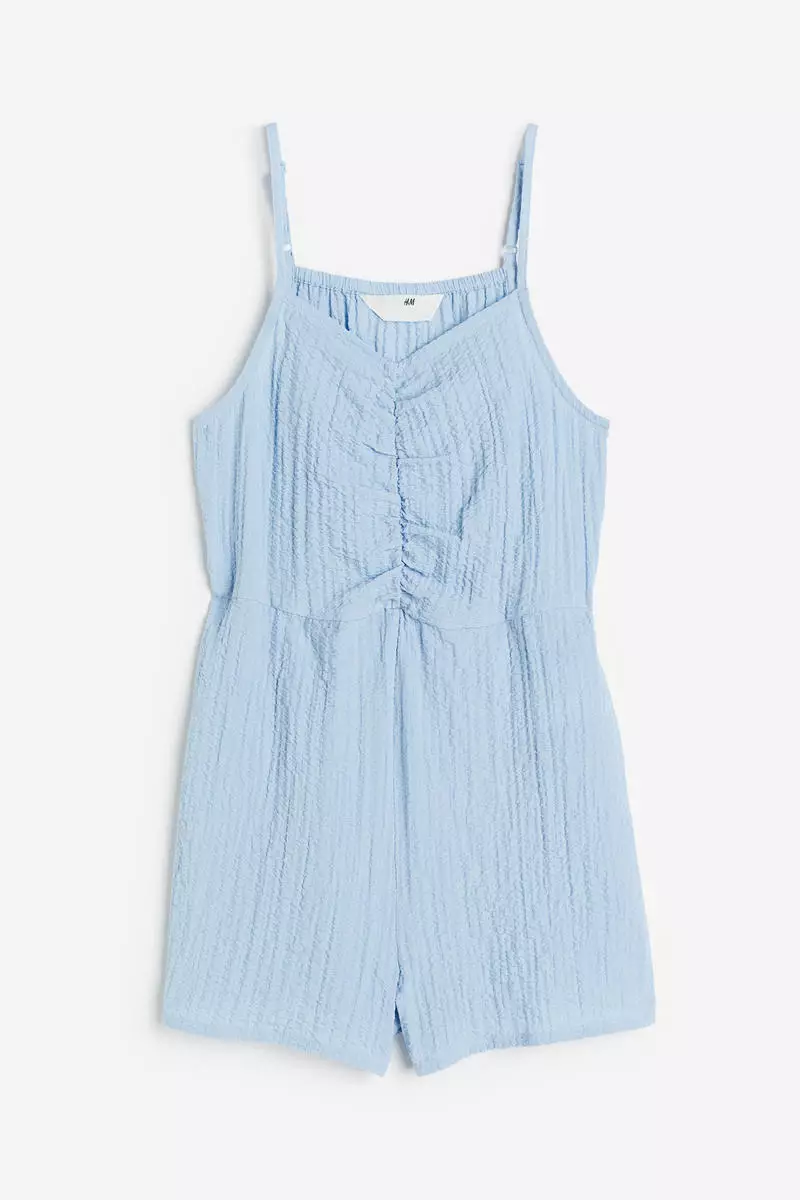 Buy H M Ruched jumpsuit Online ZALORA Malaysia