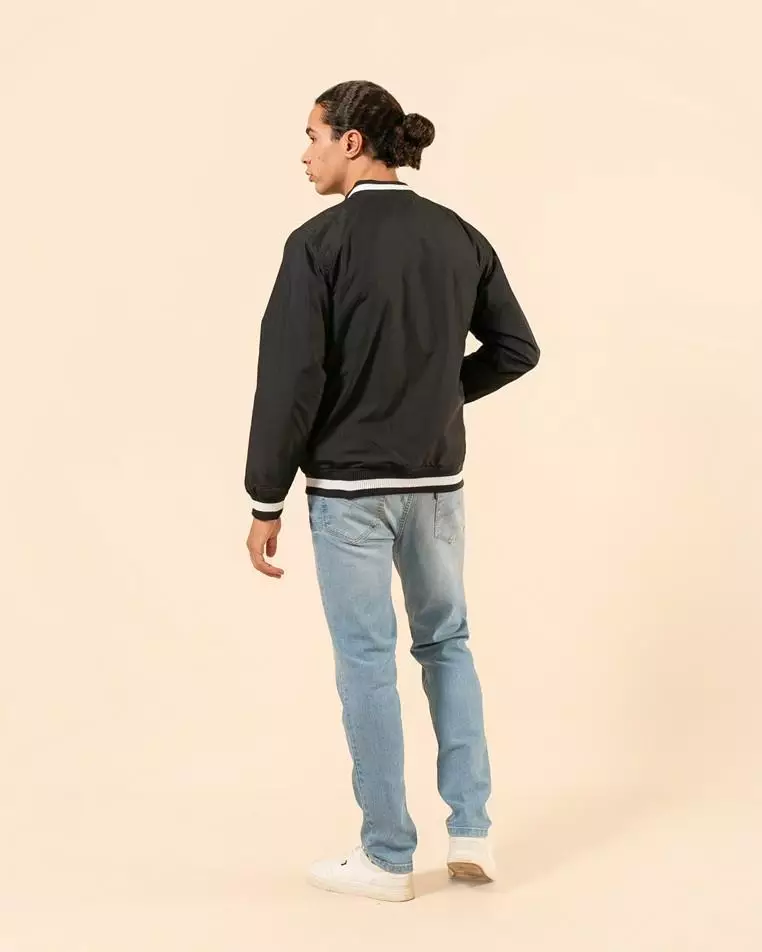 Sharks - Premmium Varsity Jacket - Black [SGG1L0164]