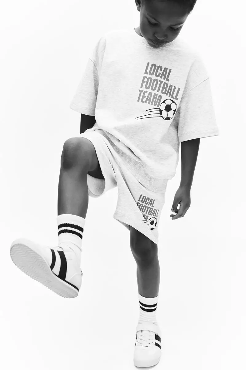 2-piece printed sweatshirt set