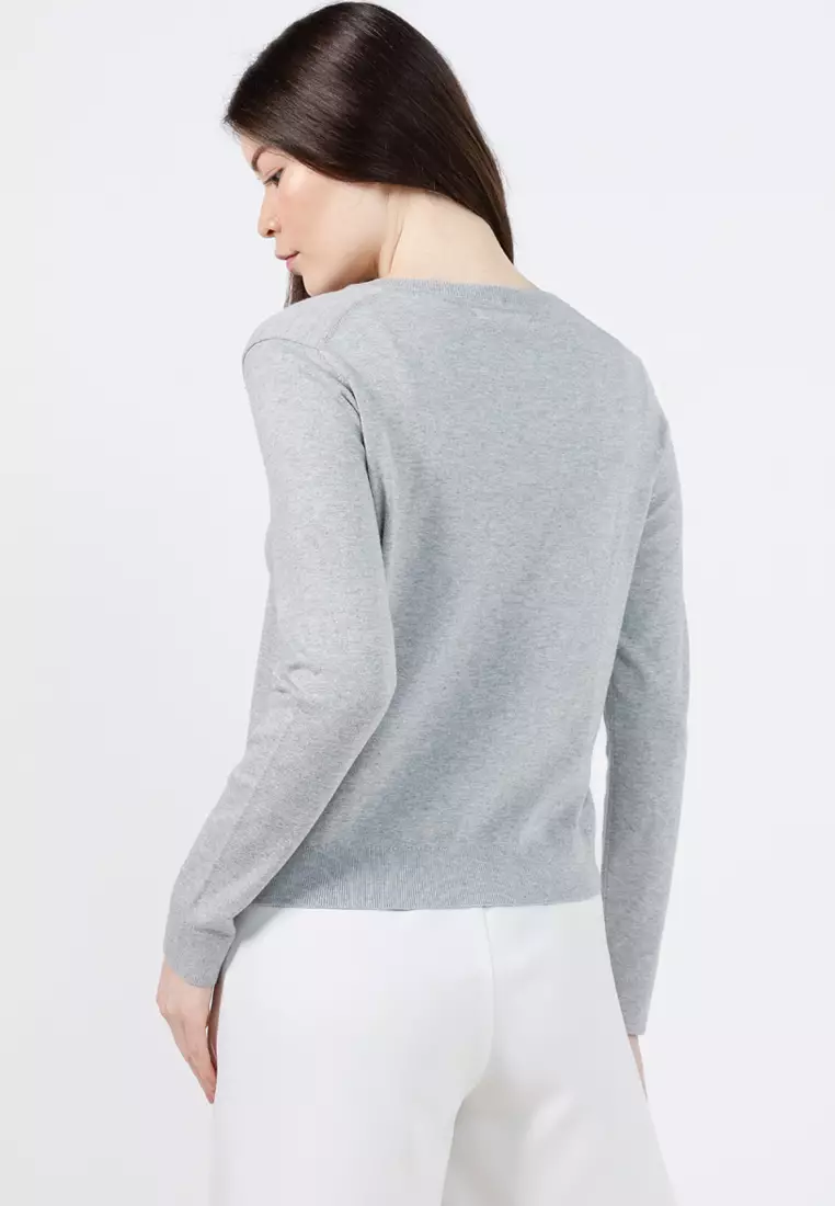 Heritage Round Neck Cardigan - TH Mainline