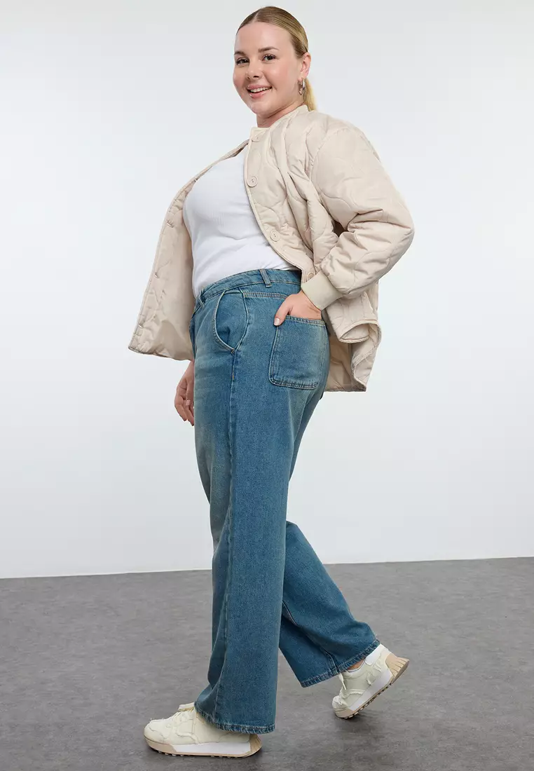 High Waist Wide Leg Jeans