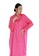 Blubelle pink Marie Pleated Dress 09C88AA27FA665GS_3