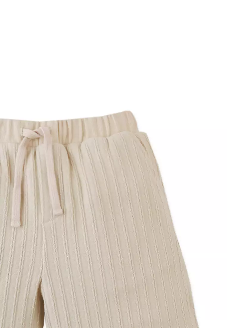 Daryl Cable Knit Drawstring Shorts