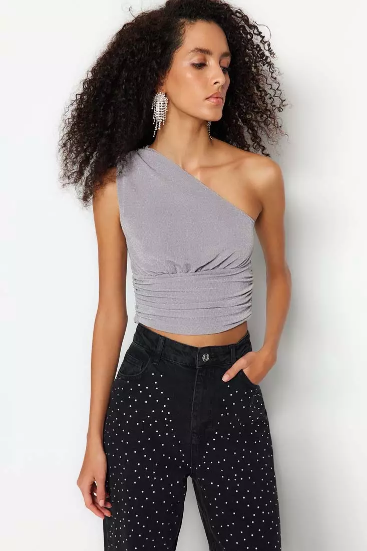 One-Shoulder Bustier