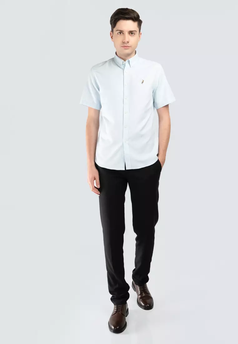 Polo Haus - Men’Cotton Plain Regular Fit Short Sleeve