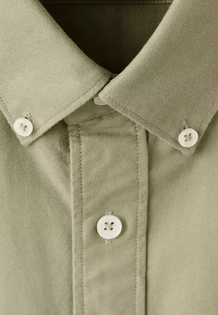 100% Cotton Oxford Shirt