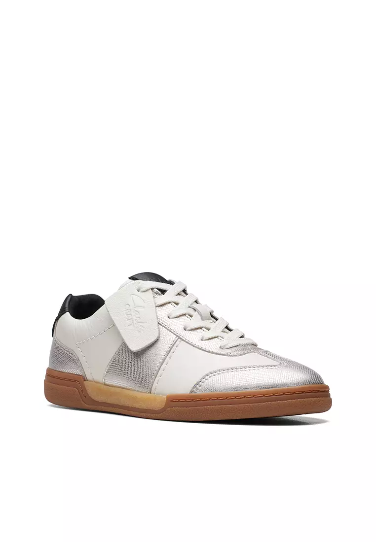 Discount on Clarks  shoes - SKU: Craft Match Lo Sneakers Off White