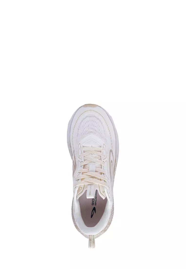 910 Nineten Aurorun Stride SE 11TH Anniversary - Putih Beige/Emas/Coke