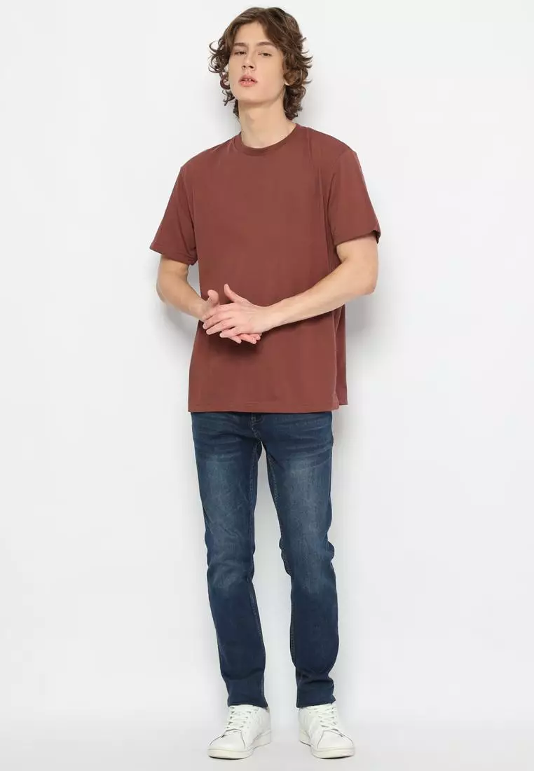 MATSUDA Kaos Polos Lengan Pendek T shirt Cotton Joso