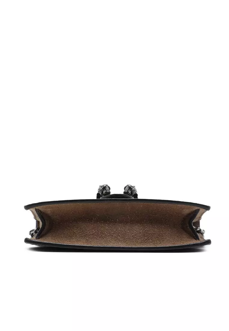 Pre-Loved Gucci Mini Gg Supreme Dionysus Crossbody