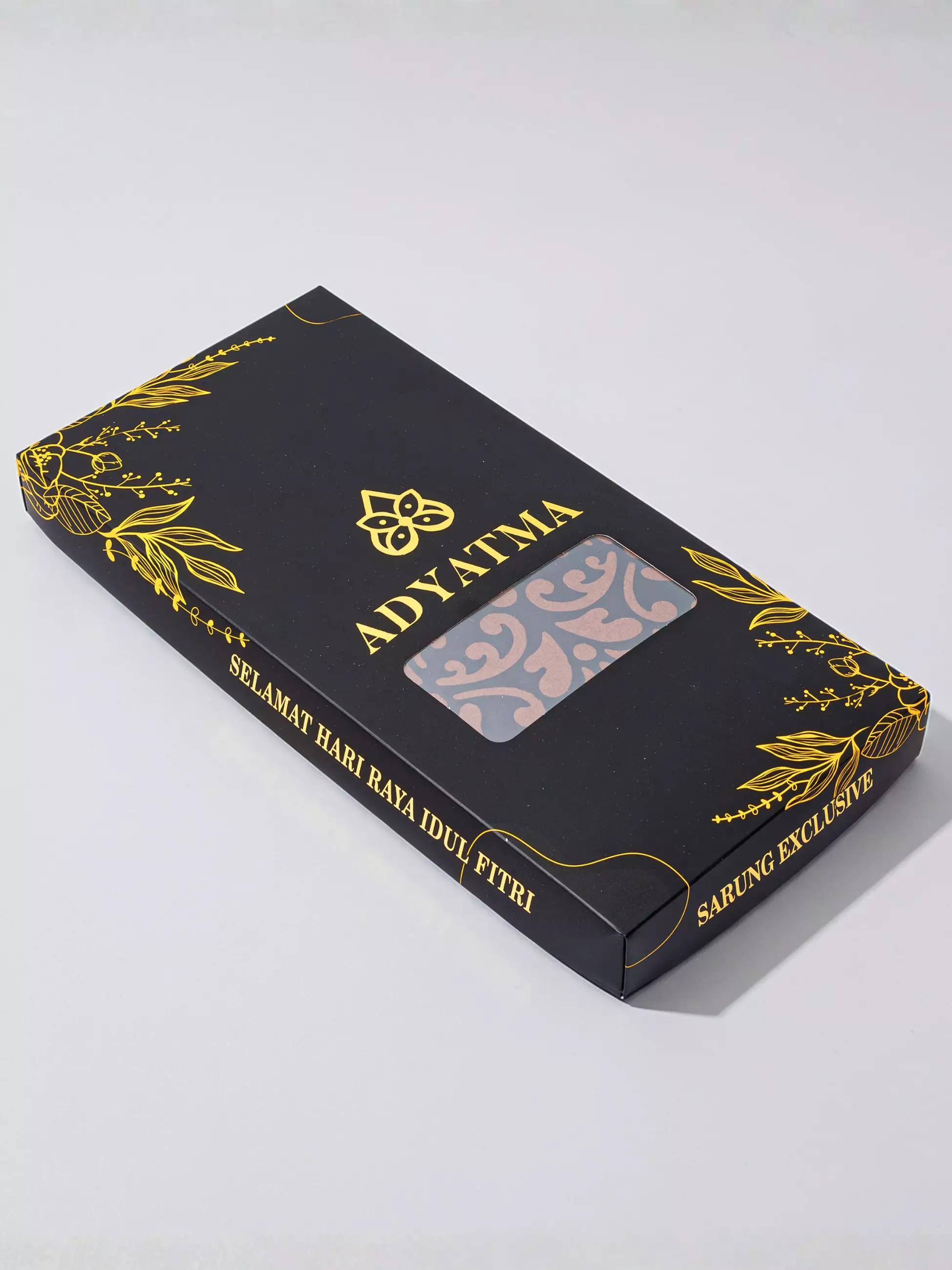 Batik Adyatma Sarung Wangi Premium Black Terra