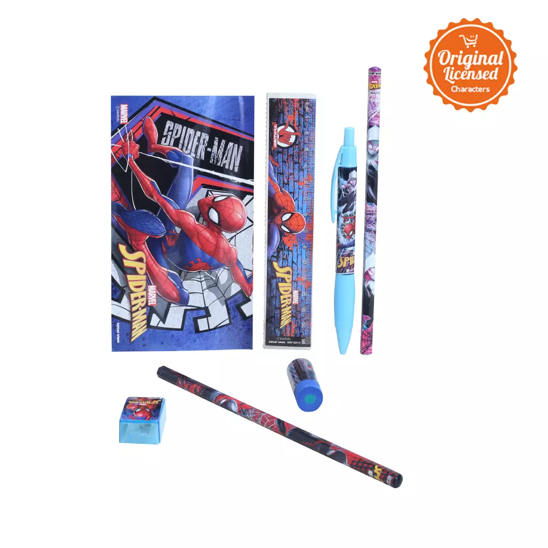 Alat Tulis Stationery Set Spiderman