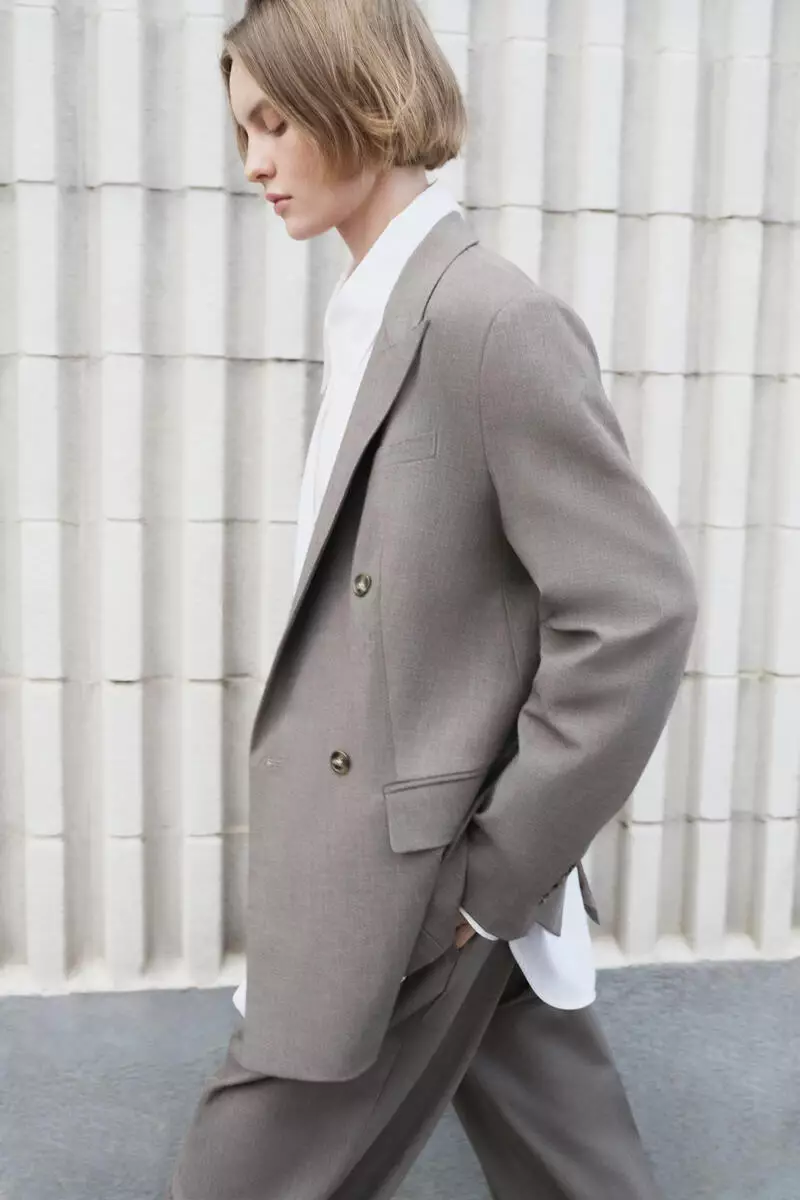 Double-breasted blazer