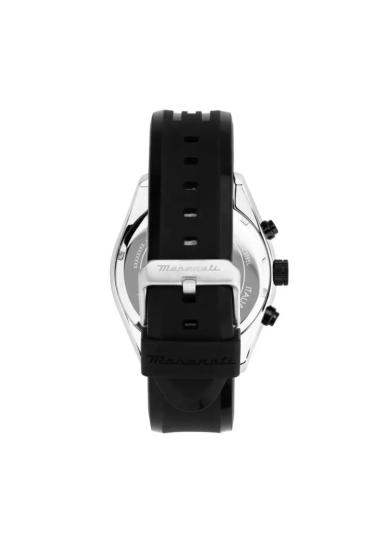 【2 Years Warranty】Maserati Traguardo 45mm Men's Quartz Watch R8871612045