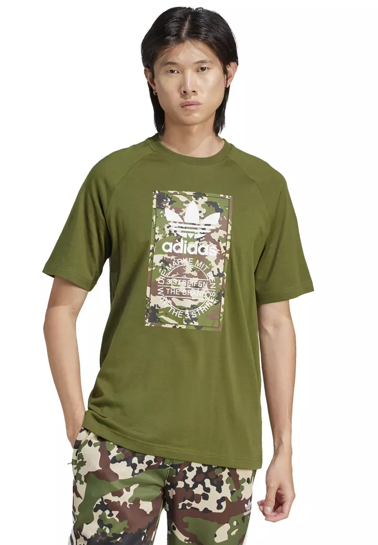 ADIDAS Camo Tongue T-Shirt 2025 | Buy ADIDAS Online | ZALORA