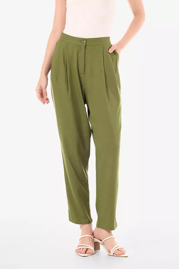 Minimal Mina Pants Green Colour Green