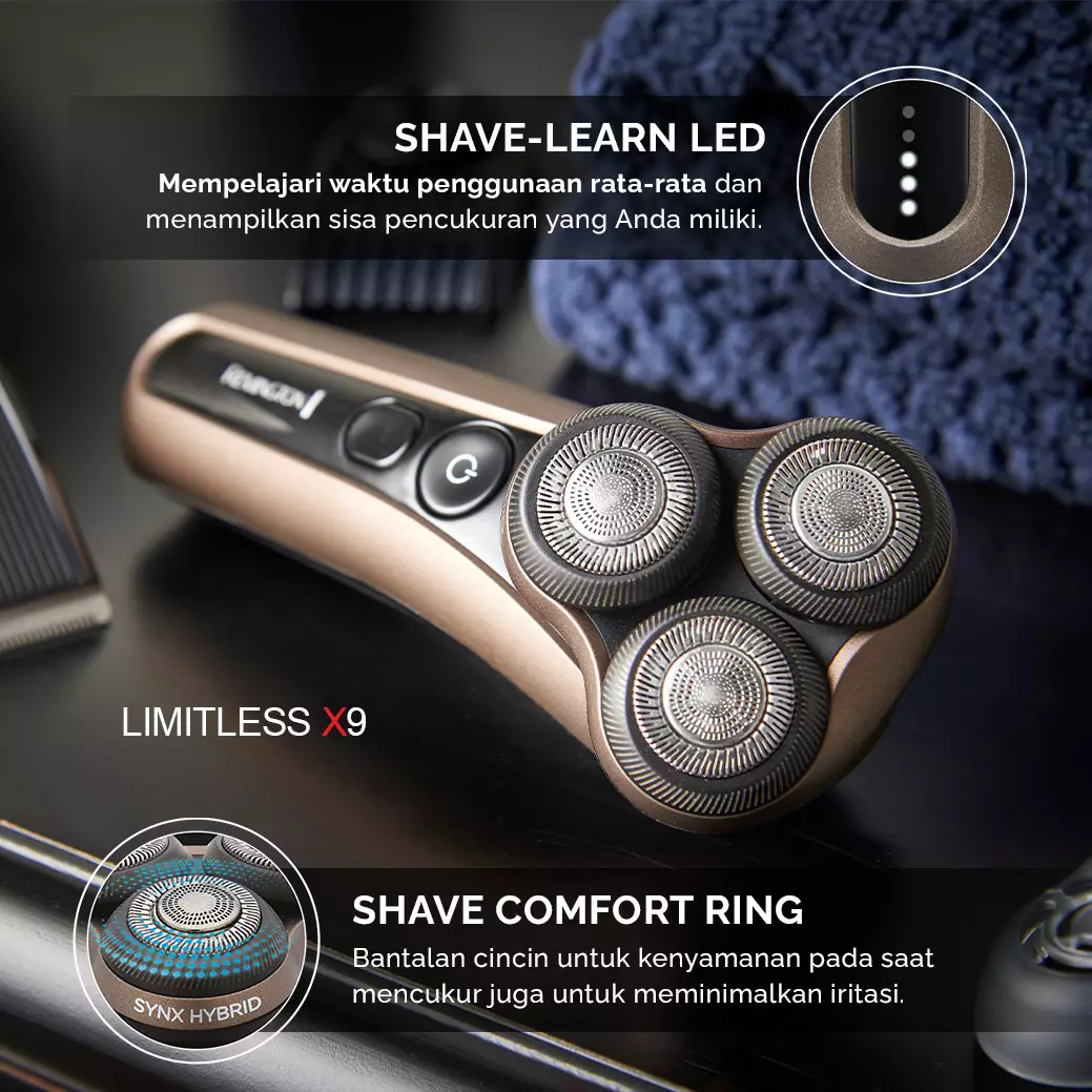 Remington X9 Limitless X Rotary Shaver XR1795