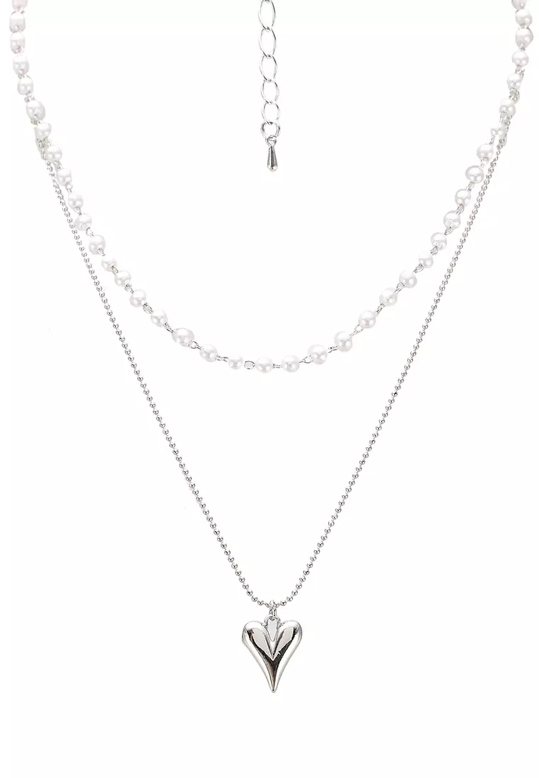 Revenge heart necklace top