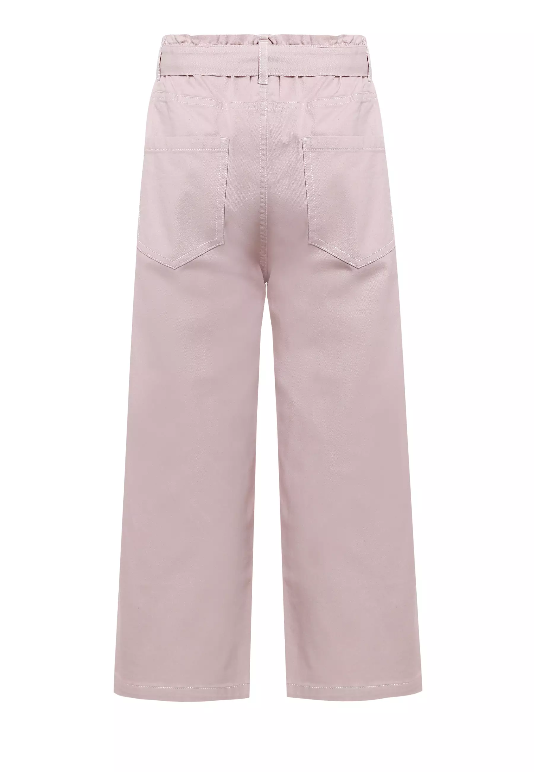 Pito Dito Girl Anansie Celana Kulot Katun Anak Pink