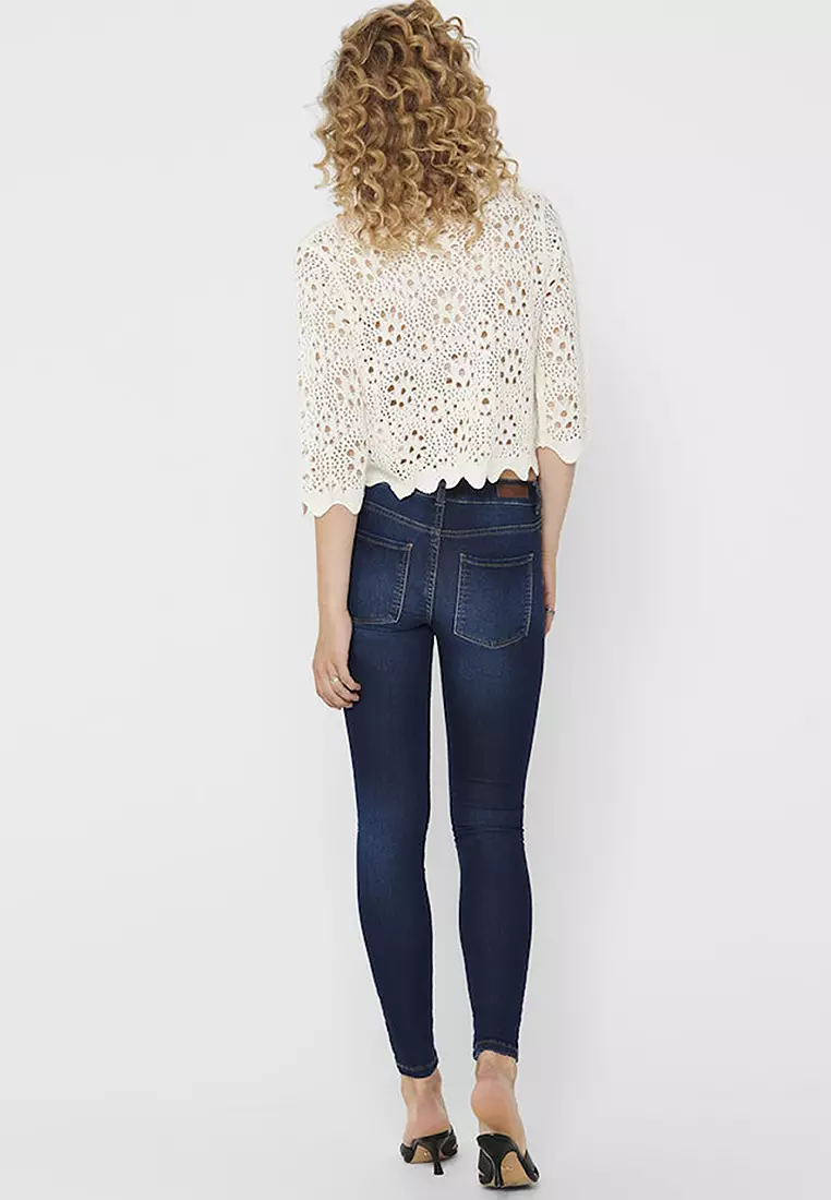 Natasha 3/4 Sleeve Structure Pullover