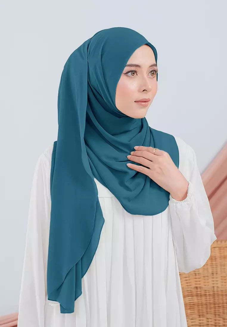 HIJAB INSTAN SABIYA - DEEP TURQUOISE