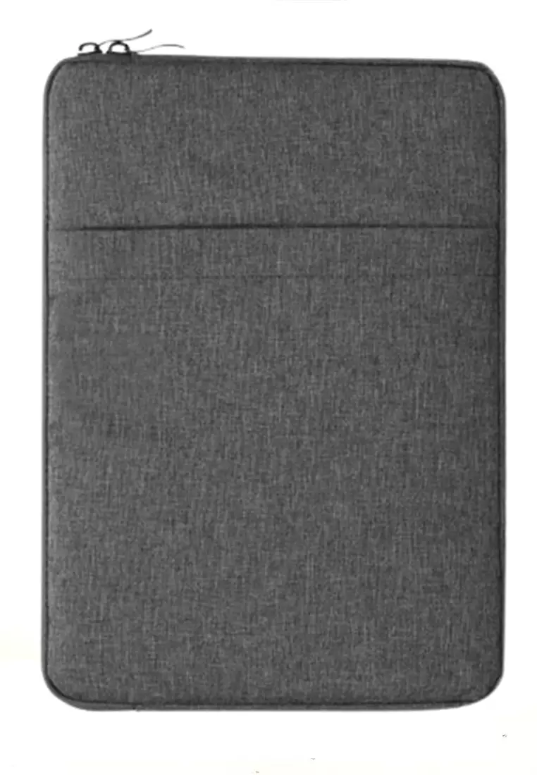 Hugo Sleeve Bag Laptop Unisex Waterproof 15.6 Inch Large Storage Material Oxford ORIGINAL - Deep Gray