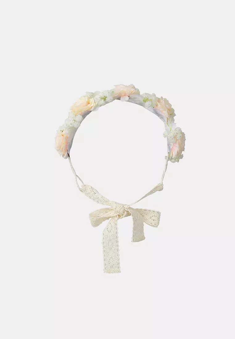 HEADBAND WITH FLOWERS
