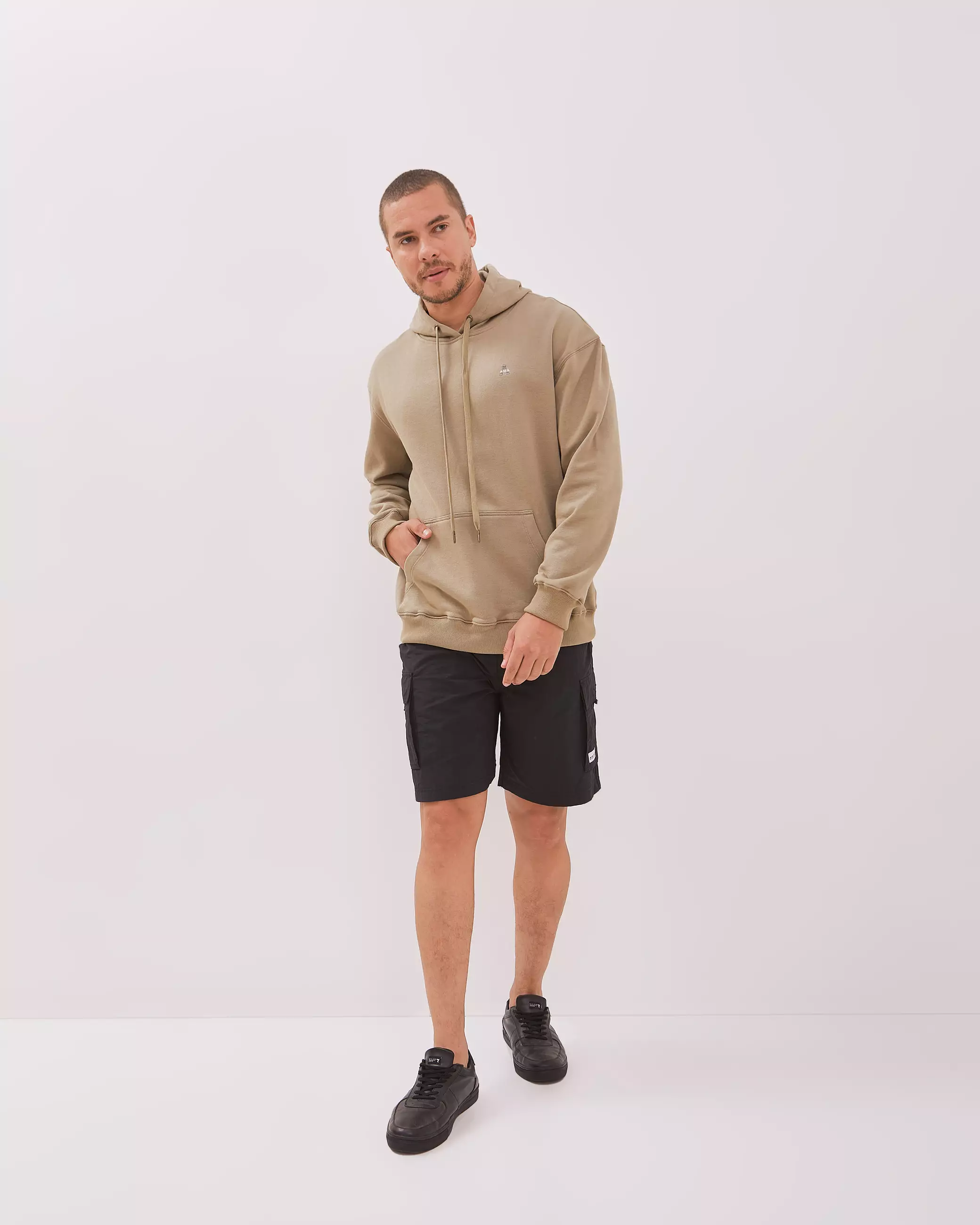 AMK Hoodie Panjang Pria JC Rayder L/S Khaki