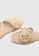 Milliot & Co. beige Antoinette Rounded Toe Sandals BF4C0SH1BD68AAGS_4