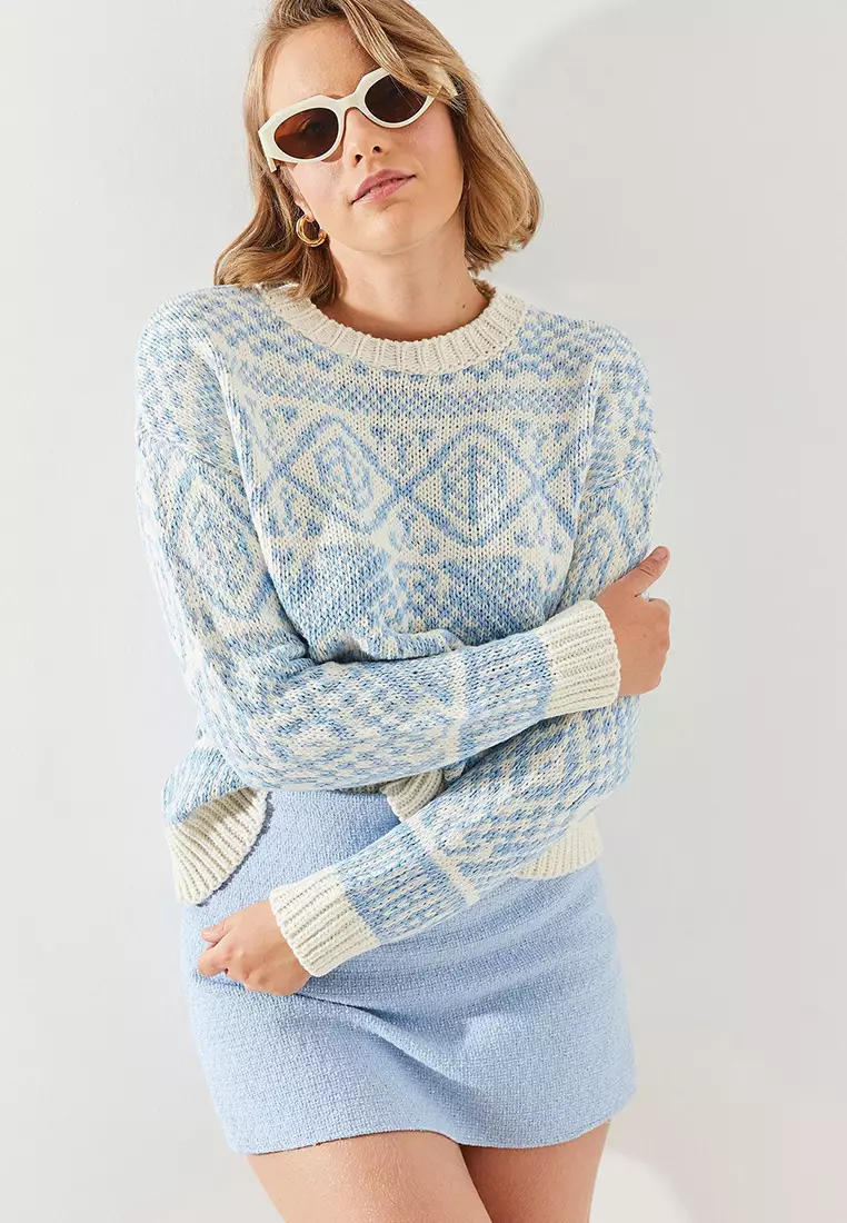 Women's Jacquard Sweater 20246194