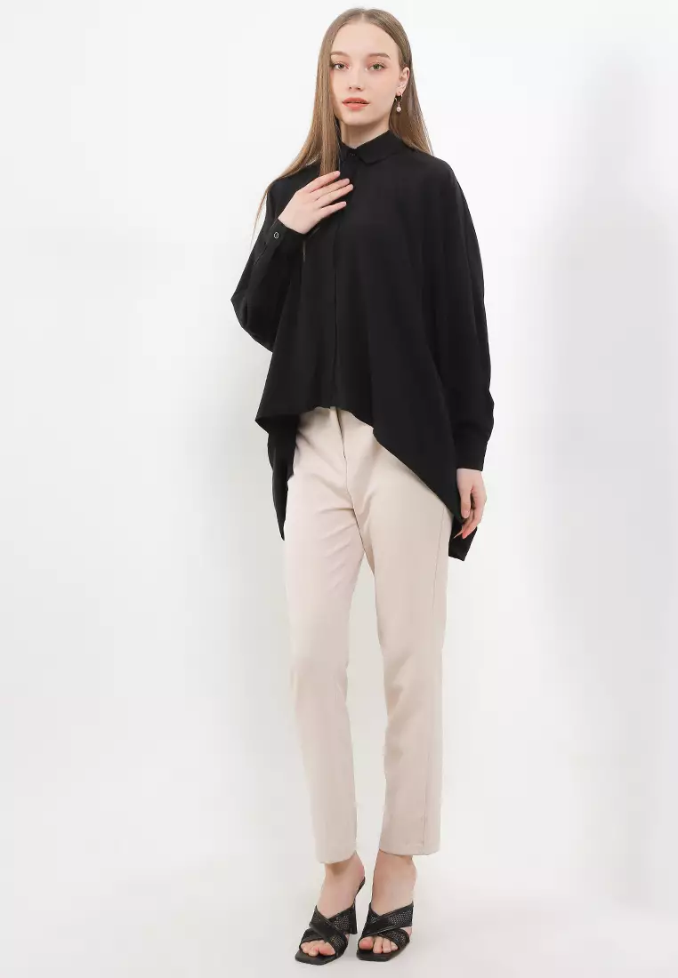 Oversized Dolman Slv Shirt
