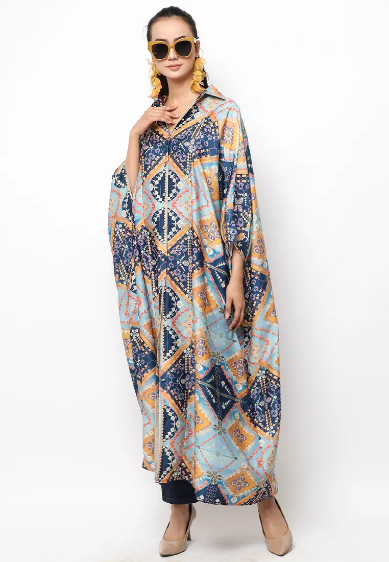 Kanzi Collared Kaftan