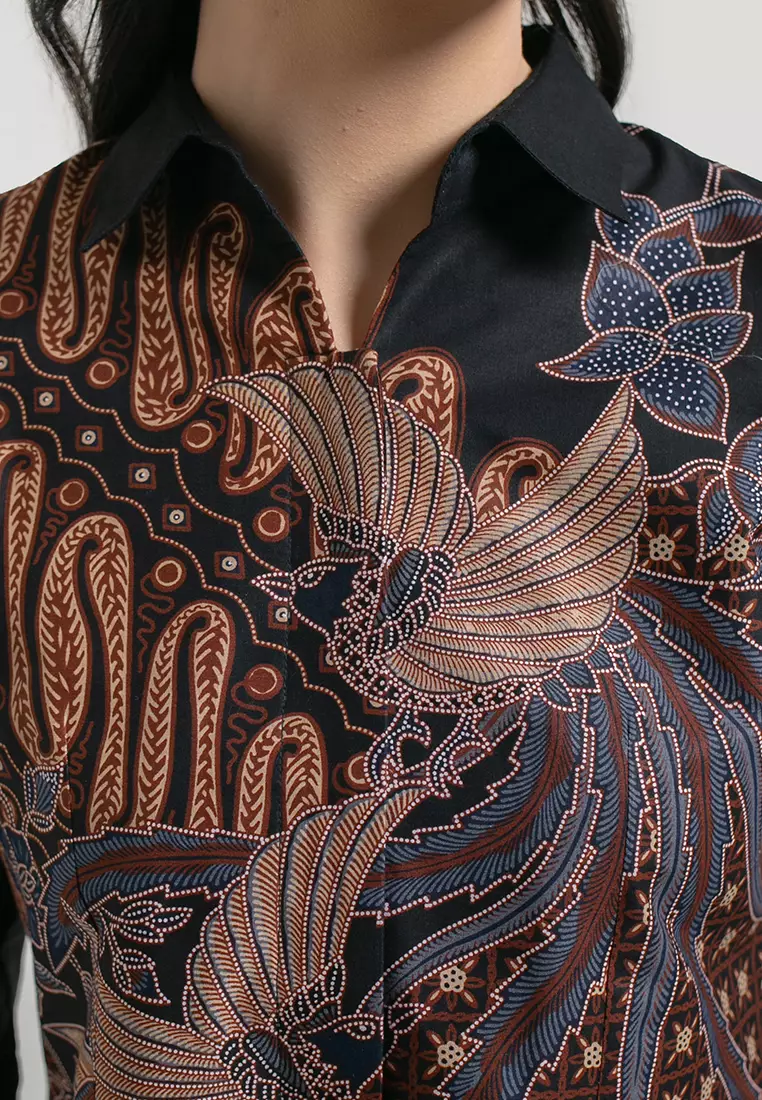 My Aksa Batik Wanita Blouse Isabelle Issac
