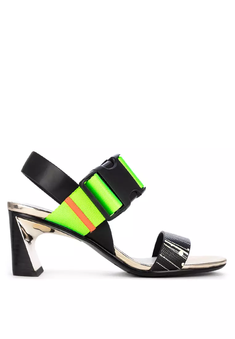 Discount on United Nude  shoes - SKU: Molten Mid Sandals In Cybermix