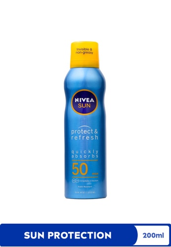 NIVEA blue Sun Protect & Refresh Spray with SPF 50 200ml A6315BEB729F18GS_1