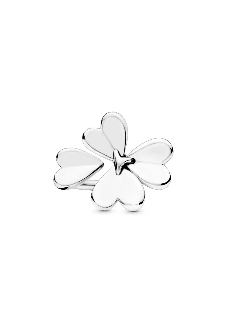 Pandora Lucky Four-Leaf Clover Open Ring