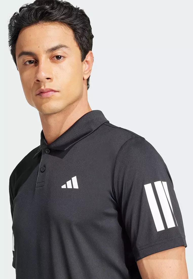 Club Tennis 3-Stripes Polo Shirt