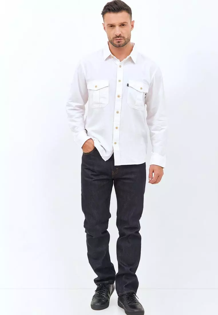 Used 1968 - 540-1940s Celana Panjang Pria Denim Slim Straight Cut