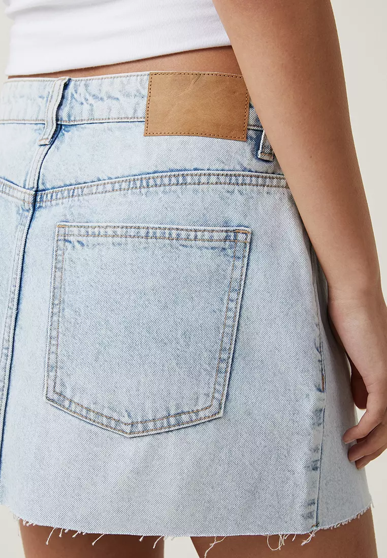 Denim Mini Skirt