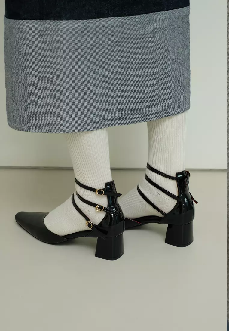 Madi Mary Jane Block Heels