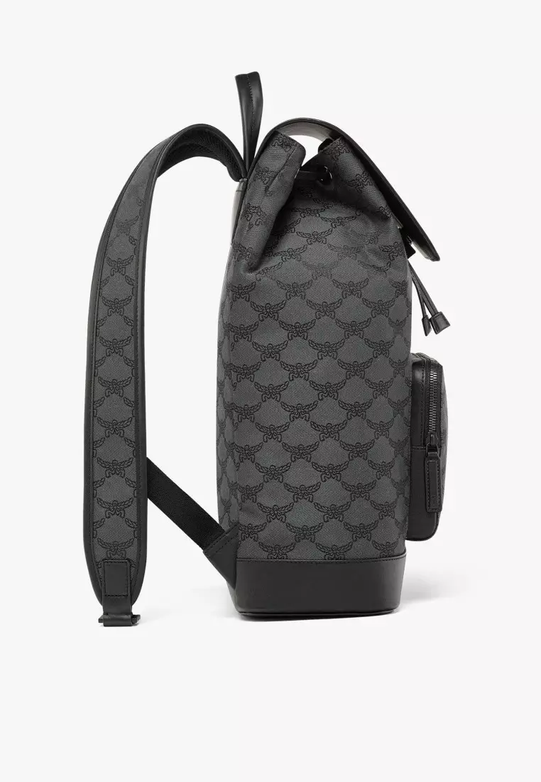 Himmel Drawstring Backpack in Lauretos Jacquard