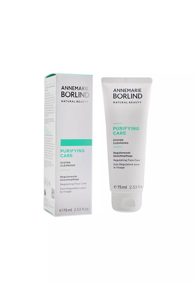 Annemarie Borlind - Purifying Care System Cleansing Regulating Face Care - For Oily Or Acne-Prone Skin 75ml/2.53oz