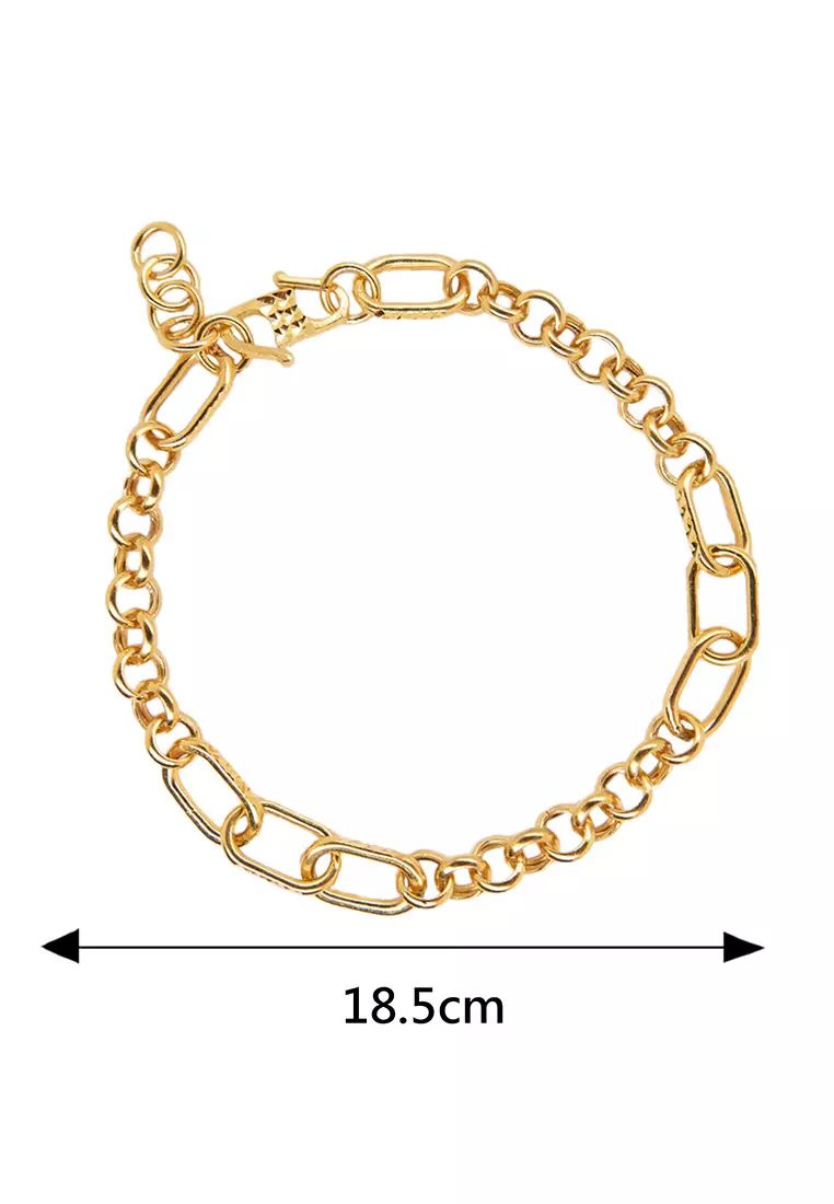 網上選購LITZ LITZ 916 (22K) Gold Bracelet LGB0163 (7.92g+/-) 2023