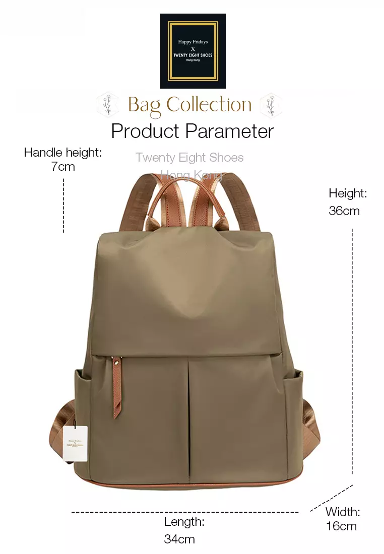 Multi Purpose Nylon Oxford Security Backpack JW CL-9187