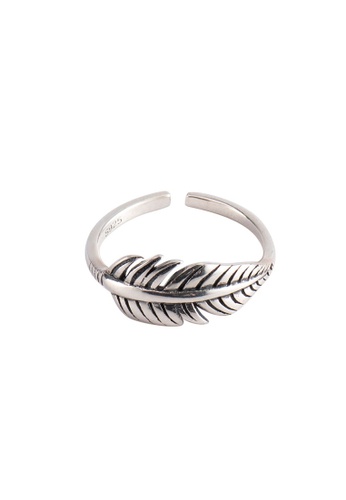 A-Excellence silver Premium S925 Sliver Leaf Ring A5BC9AC20843BCGS_1