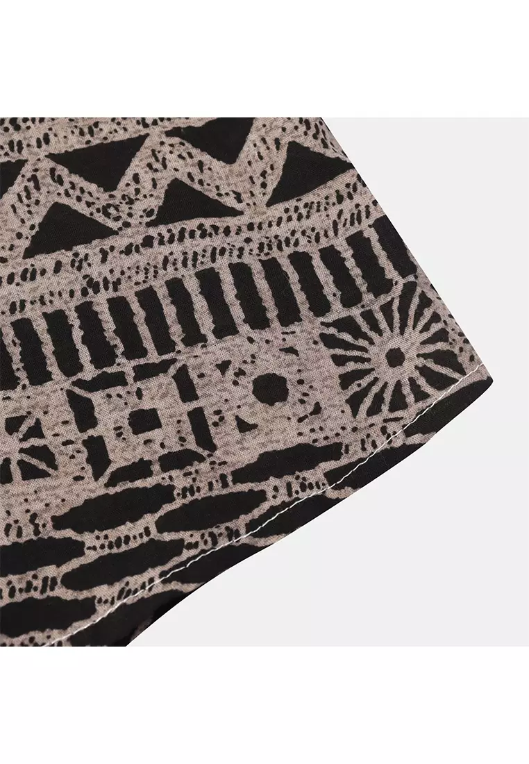 Printed Short-Sleeved Shirt YL5820