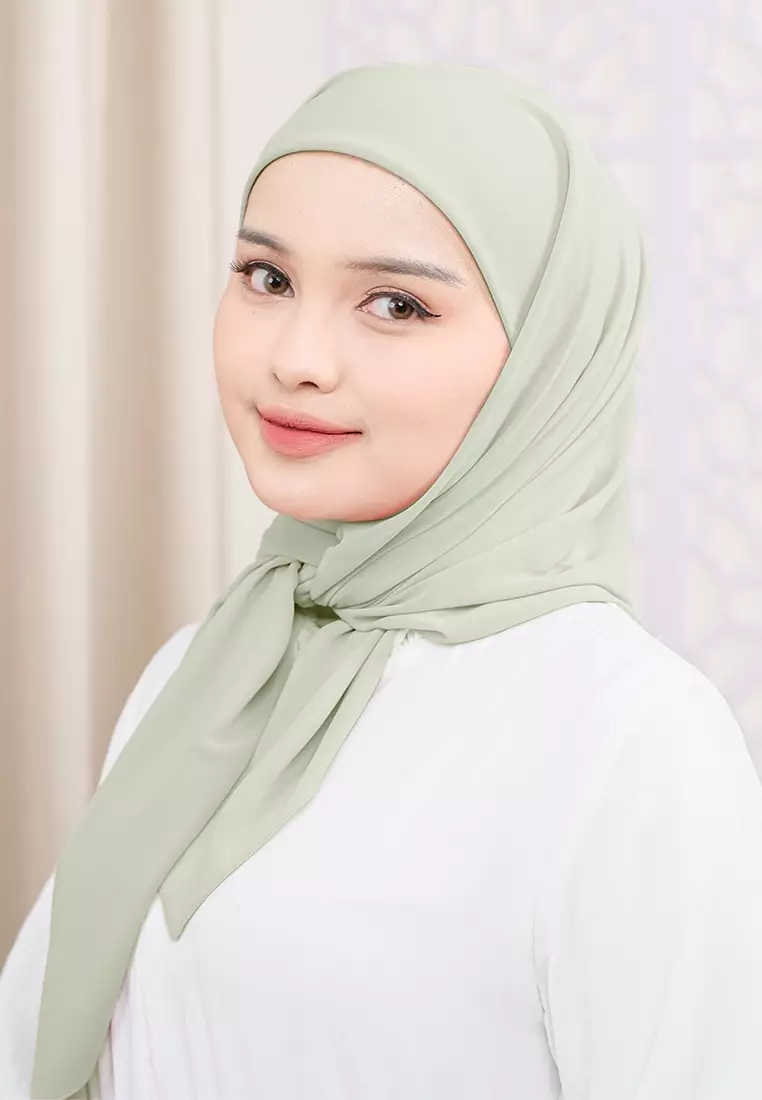 HIJAB INSTAN ALINE - DUSTY SAGE