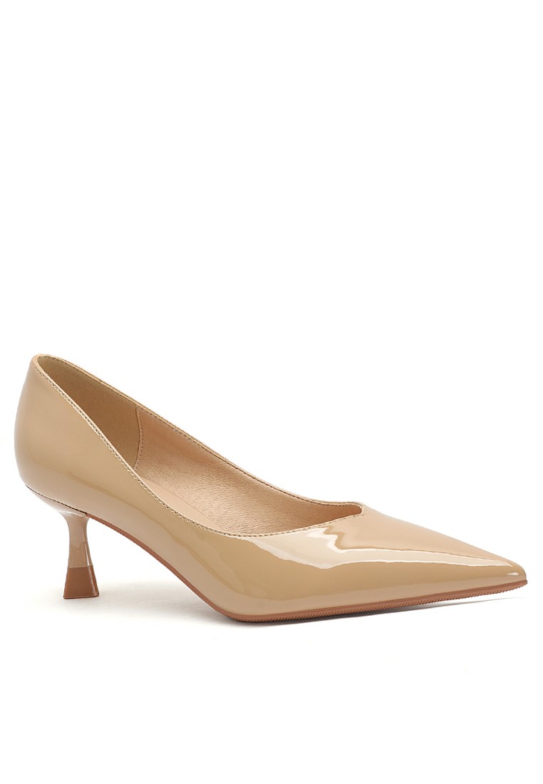 6CM Pointy Patent Leather Pumps 2161-3