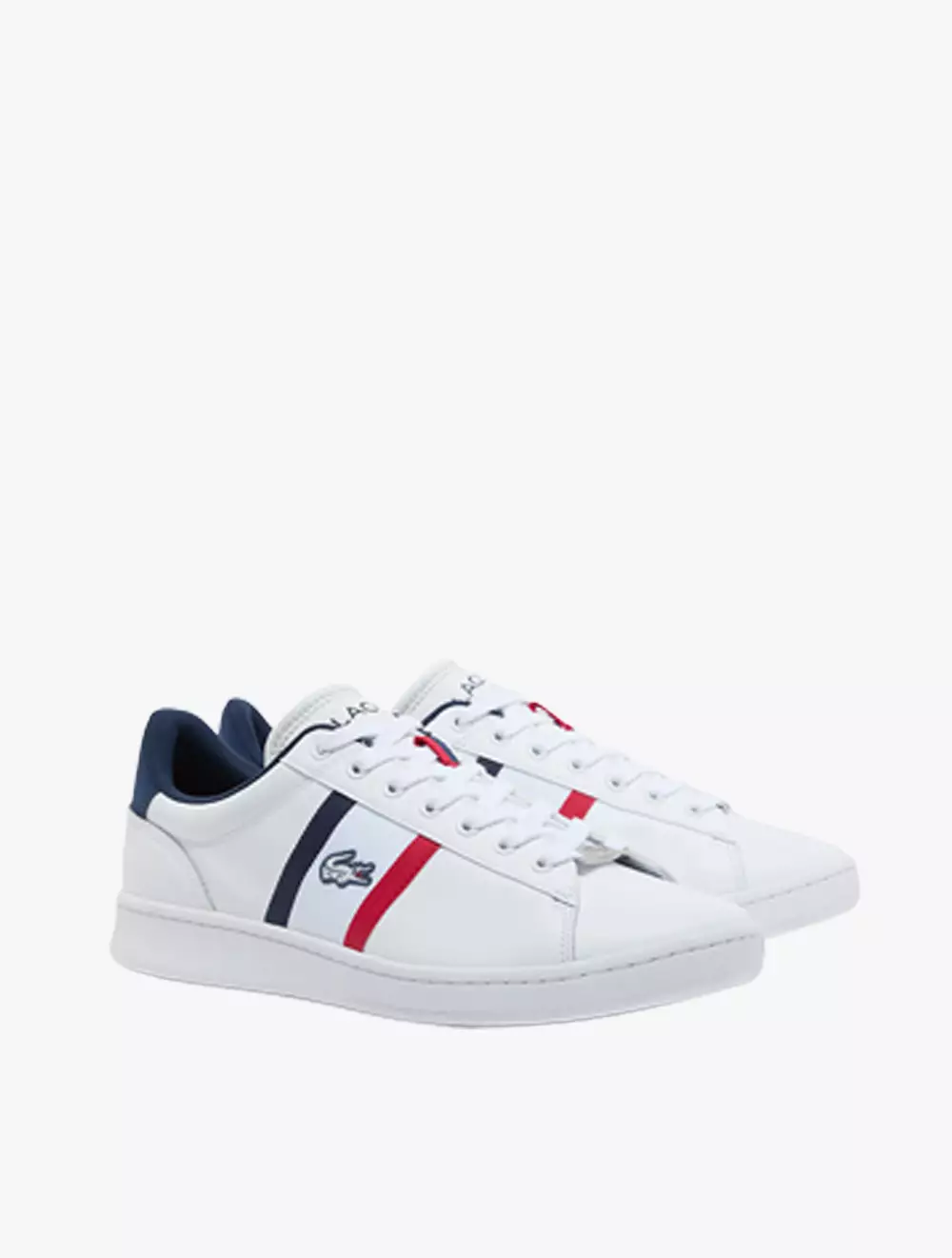 Jual Lacoste Men's Carnaby Set CGR Bar Sneakers White Original